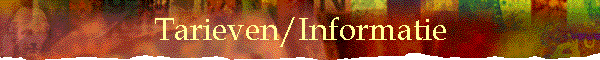 Tarieven/Informatie